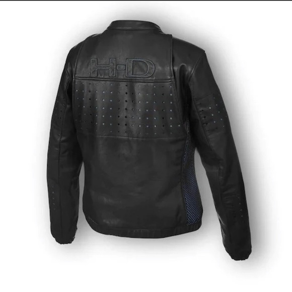 - Harley Davidson Women’s Mesh & Perforated … - Picture 2 of 7